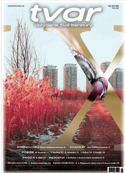 obálka časopisu Tvar 18/2025