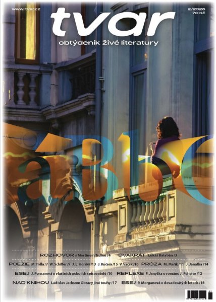 obálka časopisu Tvar 2/2026