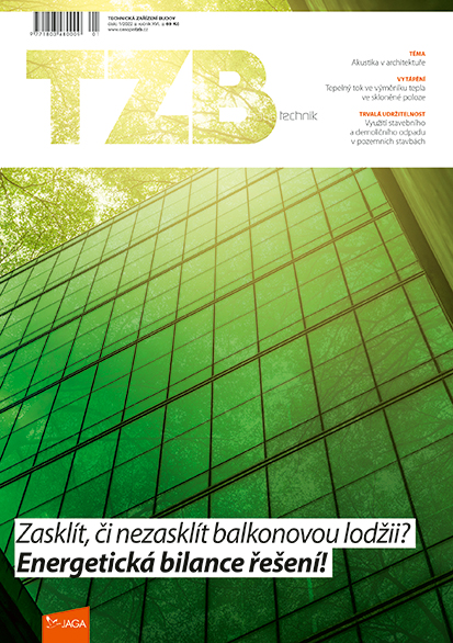 obálka časopisu TZB Haustechnik 1/2022