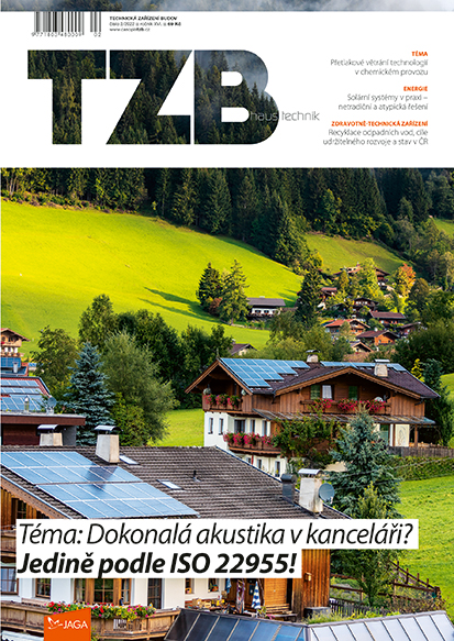 obálka časopisu TZB Haustechnik 2/2022