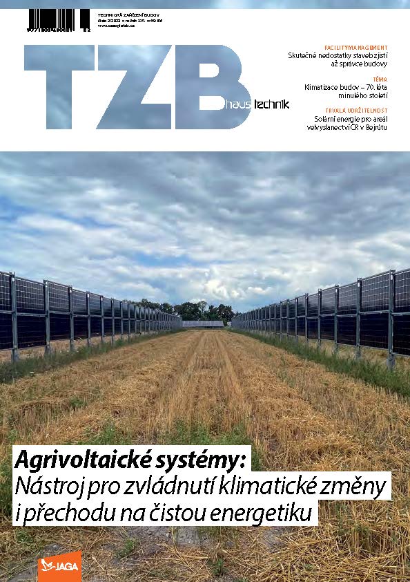 obálka časopisu TZB Haustechnik 2/2023