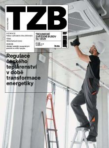 obálka časopisu TZB Haustechnik 2/2025