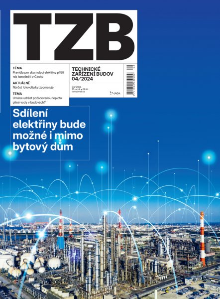 obálka časopisu TZB Haustechnik 4/2024