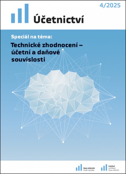 obálka časopisu Účetnictví 4/2025