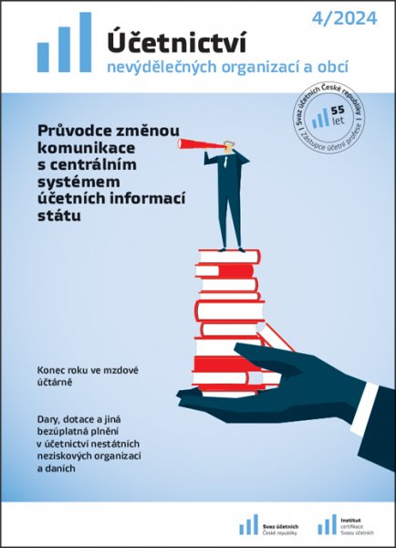 obálka časopisu Účetnictví nevýdělečných organizací a obcí 4/2024
