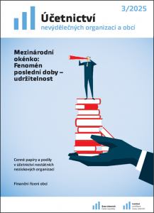 obálka časopisu Účetnictví nevýdělečných organizací a obcí 3/2025