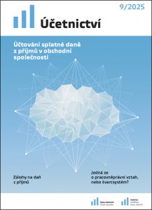 obálka časopisu Účetnictví 9/2025