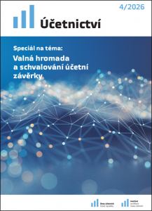 obálka časopisu Účetnictví 4/2026