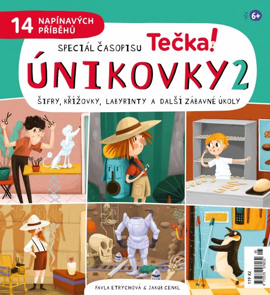 obálka časopisu Únikovky Únikovky II 