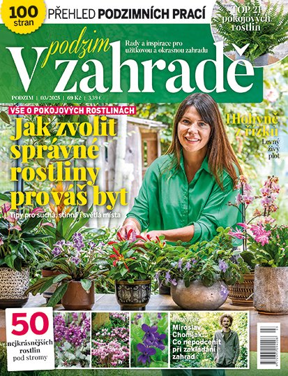 obálka časopisu V Zahradě 3/2025