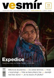 obálka časopisu Vesmír 12/2024