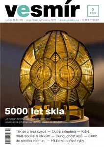 obálka časopisu Vesmír 2/2025