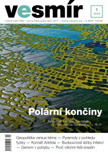 obálka časopisu Vesmír 1/2026