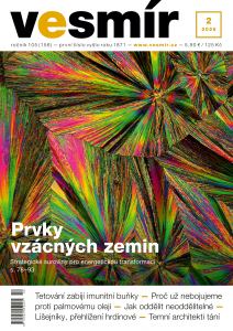 obálka časopisu Vesmír 2/2026