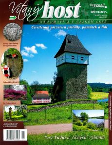 obálka časopisu Vítaný host na Šumavě a v Českém lese 1/2025 jaro