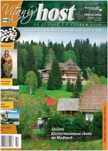 obálka časopisu Vítaný host na Šumavě a v Českém lese 2/2024 léto