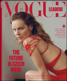 obálka časopisu VOGUE (77) 6/2025 + leaders