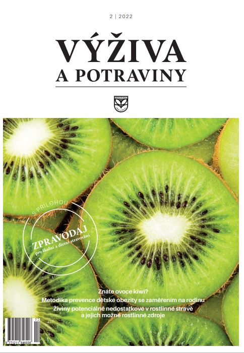 Obsah čísla si můžete prohlédnout na webových stránkách vydavatele:
http://www.vyzivaspol.cz/casopis-vyziva-a-potraviny/archiv/