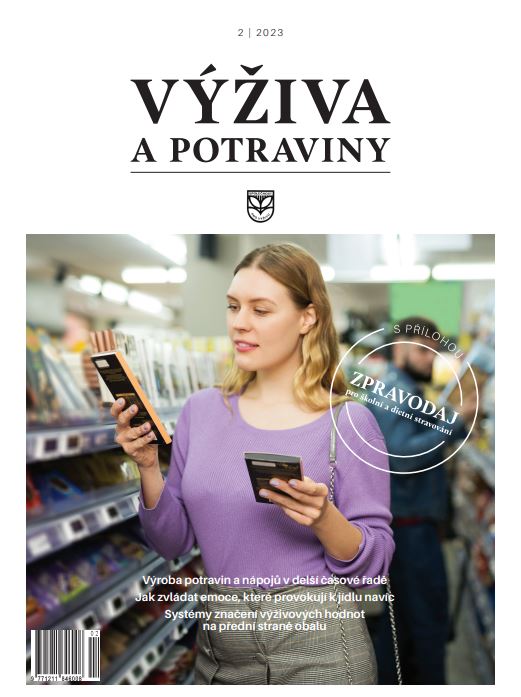 Obsah čísla si můžete prohlédnout na webových stránkách vydavatele:
http://www.vyzivaspol.cz/casopis-vyziva-a-potraviny/archiv/