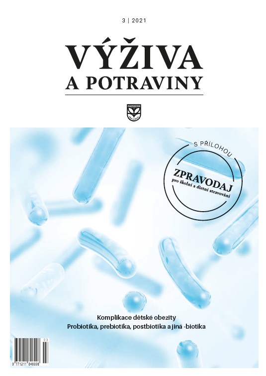Obsah čísla si můžete prohlédnout na webových stránkách vydavatele:
http://www.vyzivaspol.cz/casopis-vyziva-a-potraviny/archiv/