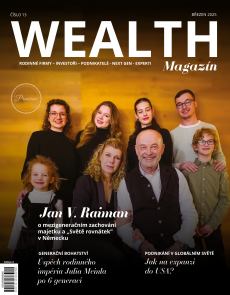 obálka časopisu Wealth Magazín - Premium 1/2025 (13) březen