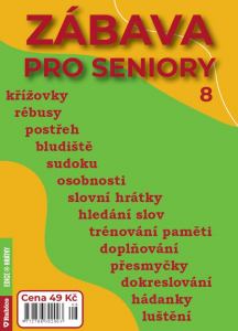 obálka časopisu Zábava pro seniory 2/2025