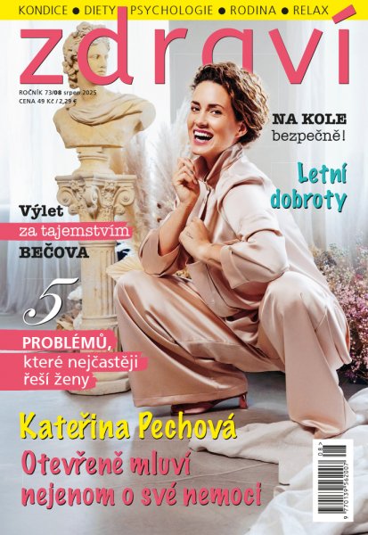 obálka časopisu Zdraví 8/2025