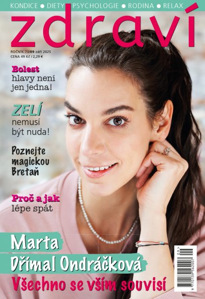 obálka časopisu Zdraví 9/2025