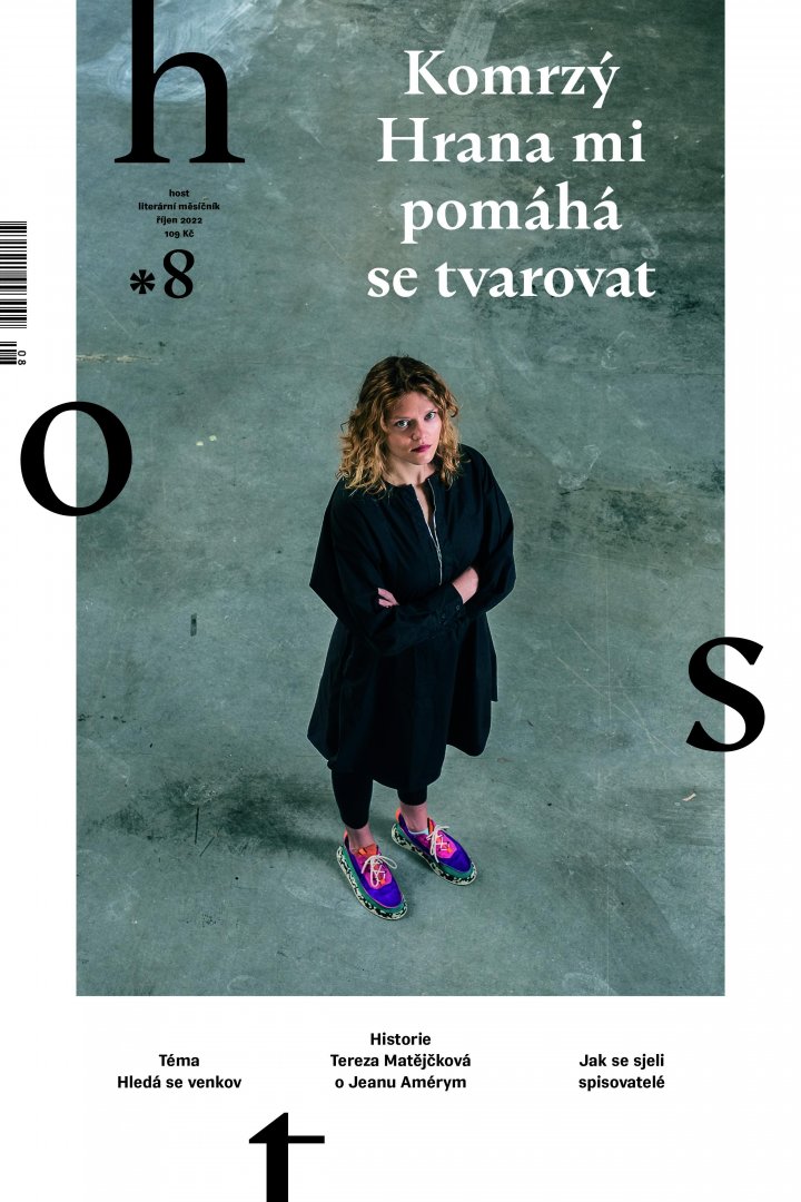 titulní strana časopisu HOST a jeho předplatné