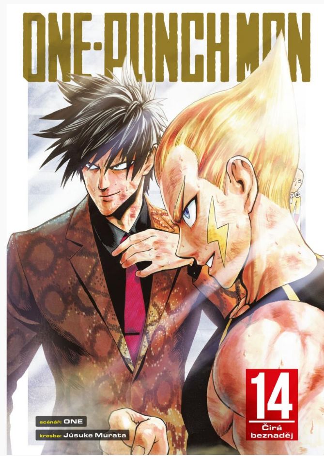 titulní strana časopisu ONE-PUNCH MAN a jeho předplatné