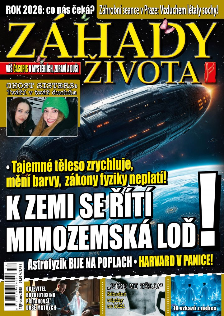 titulní strana časopisu Záhady života a jeho předplatné