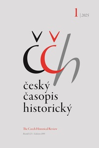 titulní strana časopisu Český časopis historický a jeho předplatné