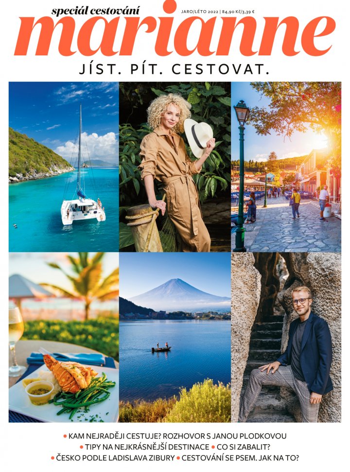 titulní strana časopisu Marianne speciál a jeho předplatné