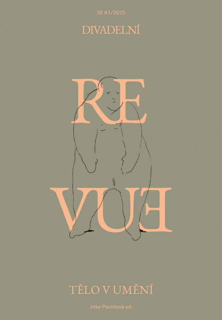 titulní strana časopisu Divadelní revue a jeho předplatné