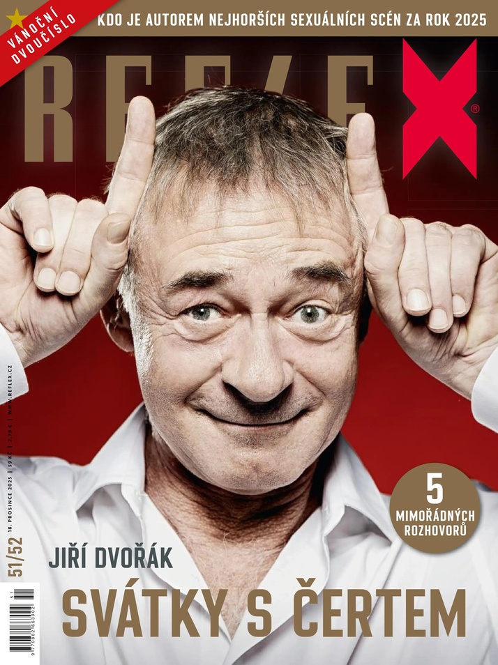 titulní strana časopisu REFLEX a jeho předplatné