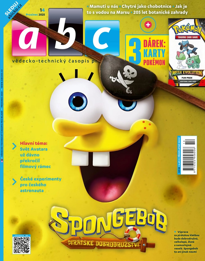 titulní strana časopisu abc a jeho předplatné