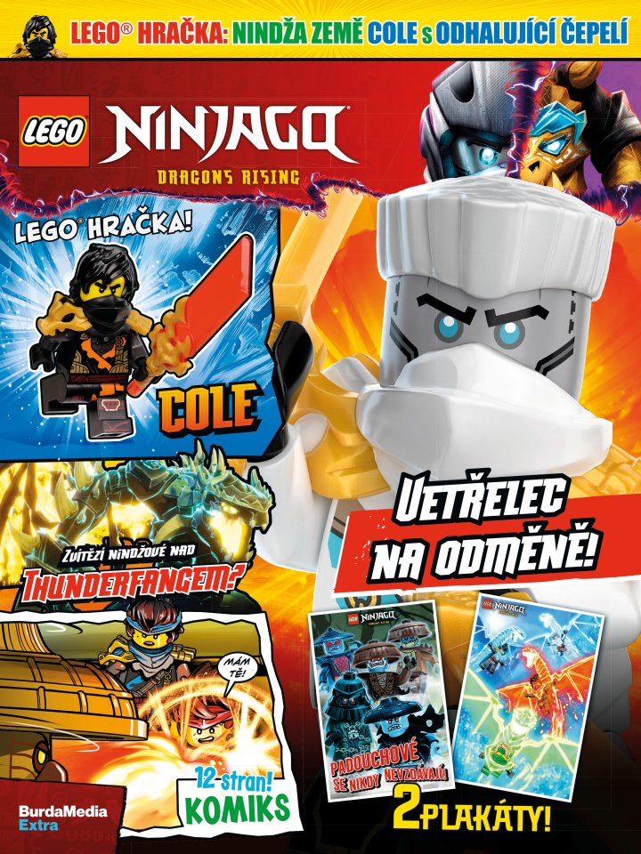 titulní strana časopisu LEGO&reg; NINJAGO&reg; a jeho předplatné