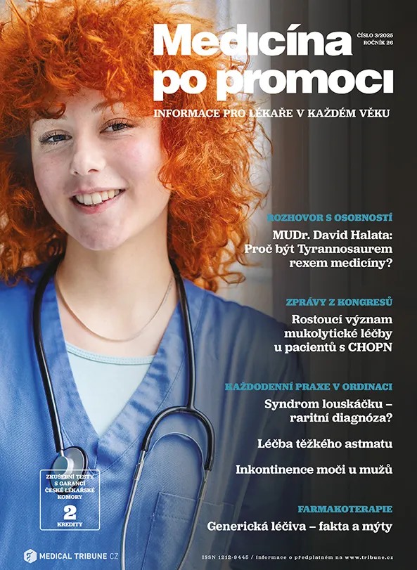 titulní strana časopisu Medicína po promoci a jeho předplatné