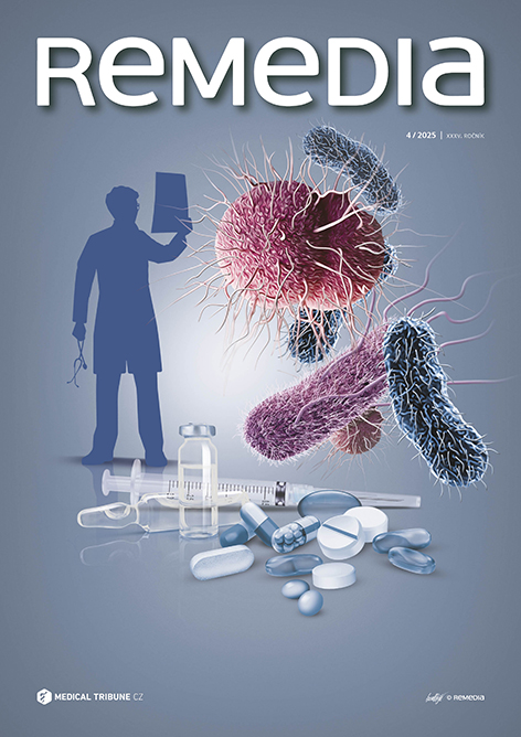 titulní strana časopisu Remedia a jeho předplatné