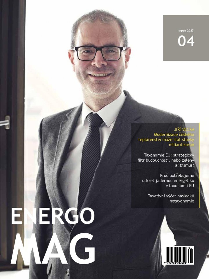 titulní strana časopisu ENERGO MAG a jeho předplatné