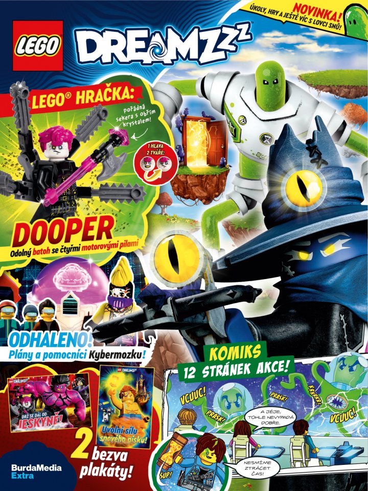 titulní strana časopisu Lego&reg; DreamZzz a jeho předplatné