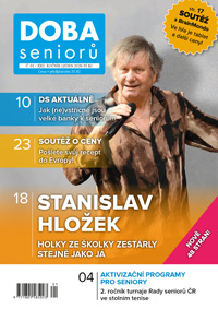 titulní strana časopisu Doba seniorů a jeho předplatné