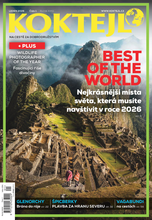 titulní strana časopisu Koktejl a jeho předplatné