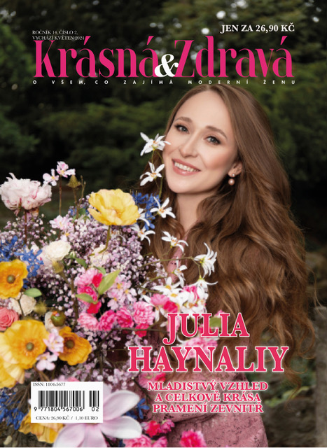 titulní strana časopisu Krásná&Zdravá a jeho předplatné