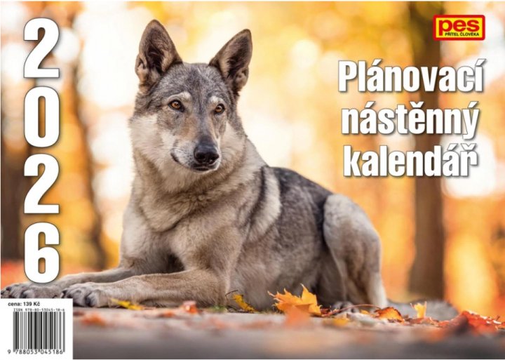 titulní strana časopisu Pes přítel člověka Kalendář a jeho předplatné