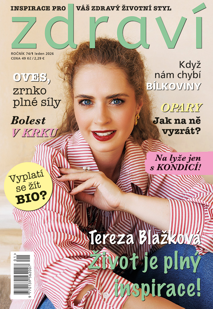 titulní strana časopisu Zdraví a jeho předplatné