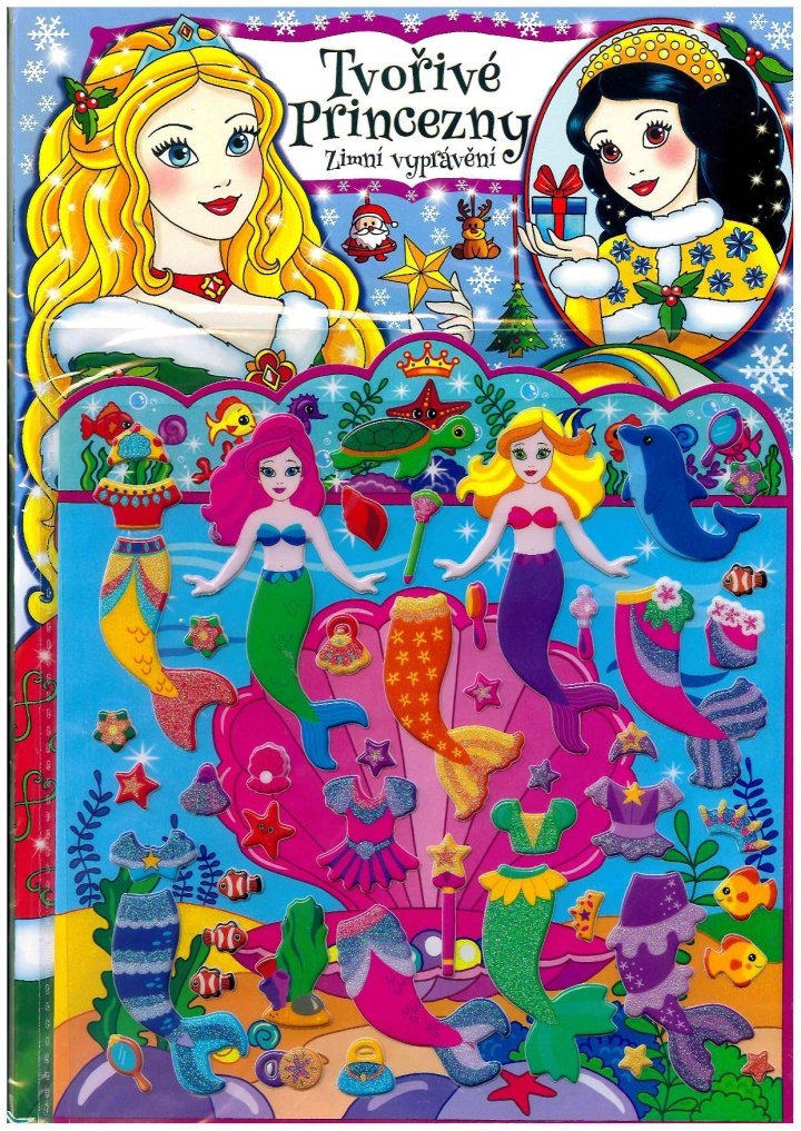 titulní strana časopisu Tvořivé princezny a jeho předplatné