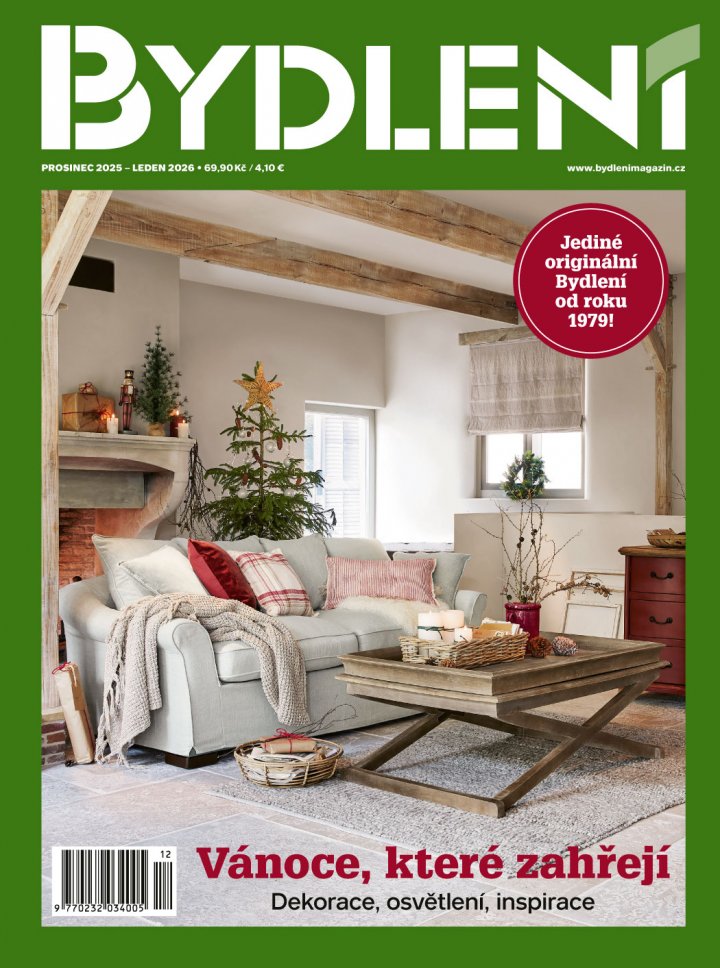 titulní strana časopisu Bydlení a jeho předplatné