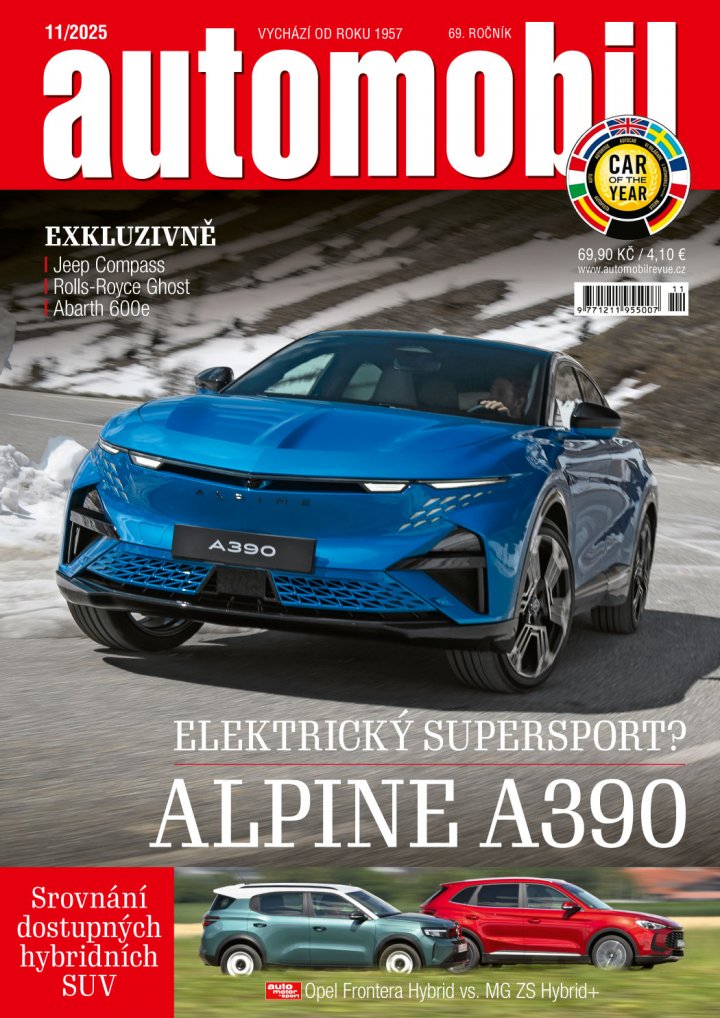 titulní strana časopisu Automobil Revue a jeho předplatné
