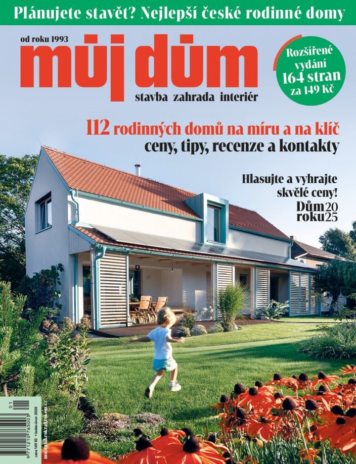 titulní strana časopisu Můj dům a jeho předplatné